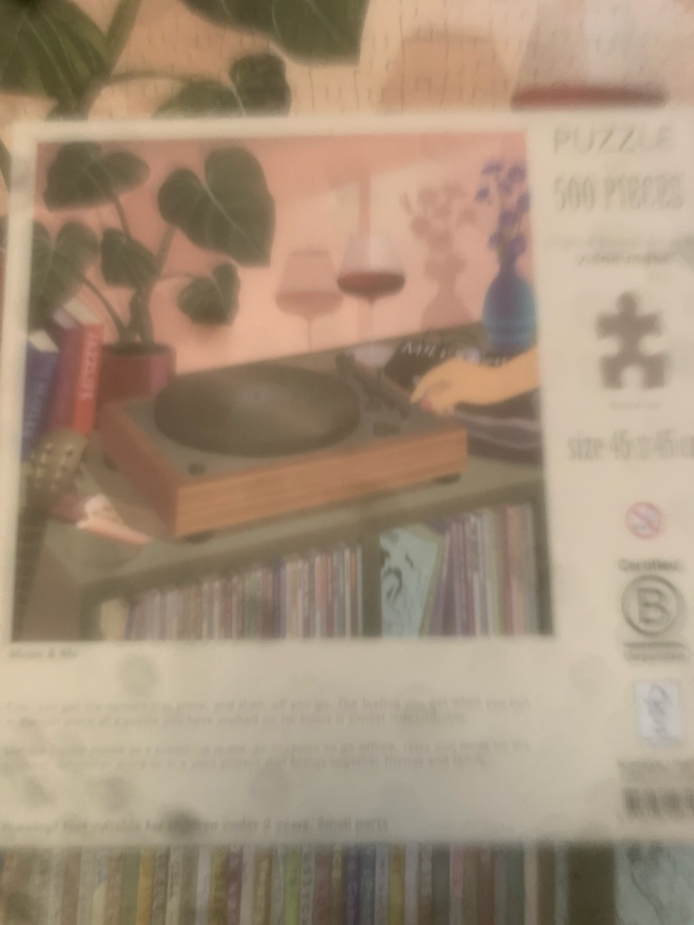 Puzzle by Vissevasse. 500ct. Music & Me - Picture 4 of 10